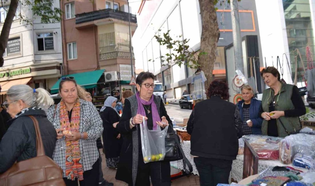 Bilecik’te sayıları 30’a ulaşan kadınlar evde hazırladık el emeği göz