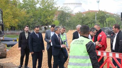 Erenler Belediyesi Yeşiltepe Mahallesinde 12 sokakta alt ve üstyapı çalışmalarına