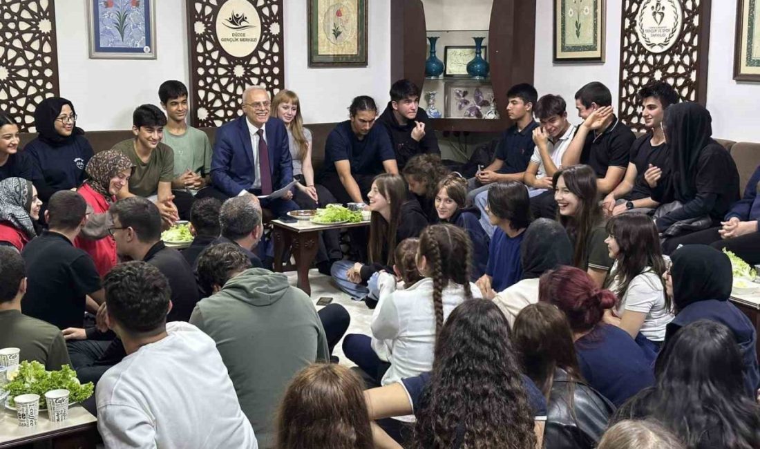 DÜZCE (İHA) – Düzce Gençlik ve Spor İl Müdürü Zekeriya