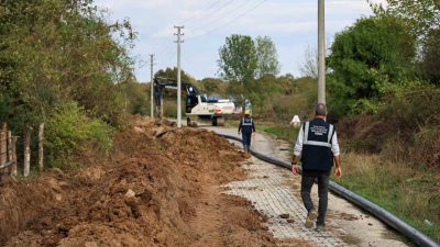 SASKİ, Hendek’in içme suyu altyapısını güçlendirmek gayesiyle 3 bin 100