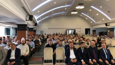 DÜZCE (İHA) – Düzce Müftülüğü personellerine yönelik Müftülük Toplantı Salonu’nda,