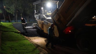 Kartepe’de Necip Fazıl Kısakürek Kültür Merkezi’nin yanındaki alanda otopark düzenleme