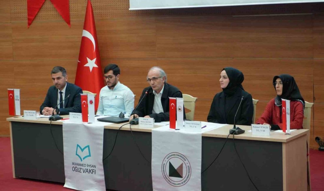 Kastamonu Üniversitesi’nde gerçekleştirilen “6. Muhammed İhsan Oğuz İlahiyat Araştırmaları Ödülleri