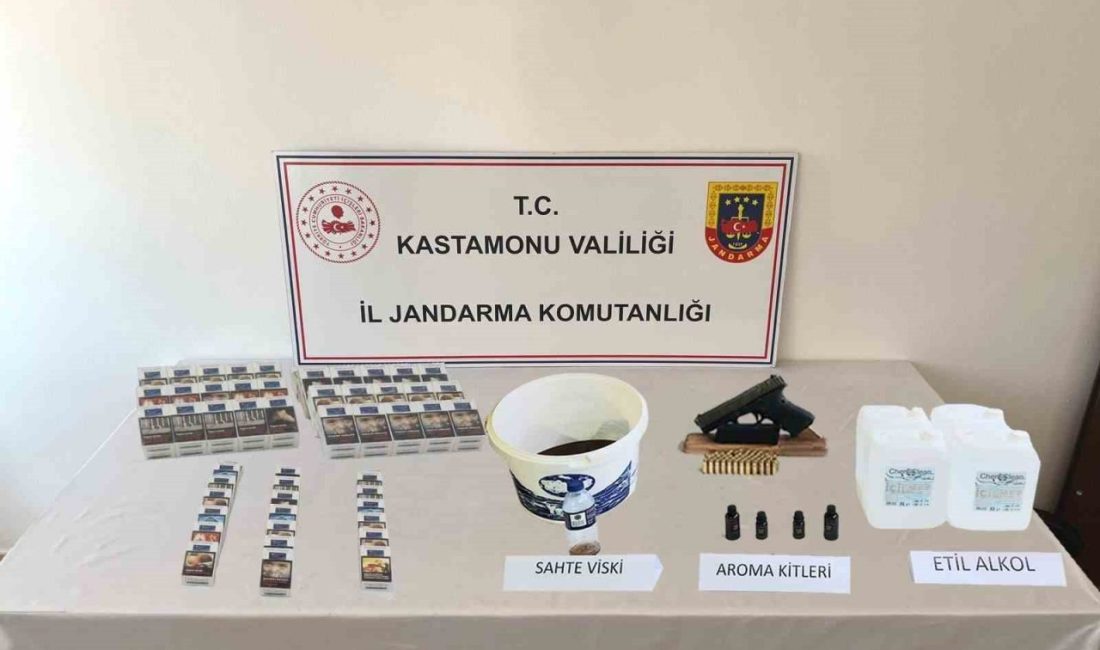 Kastamonu’da sahte alkol operasyonu: 6 kişi gözaltına alındı Kastamonu’da jandarma ekiplerince gerçekleştirilen sahte alkol operasyonunda 6 şüpheli gözaltına