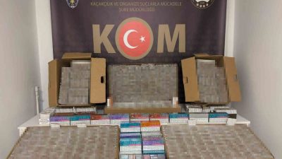 Kocaeli’de bir ikmaette yapılan operasyonda 41 bin 880 adet içi
