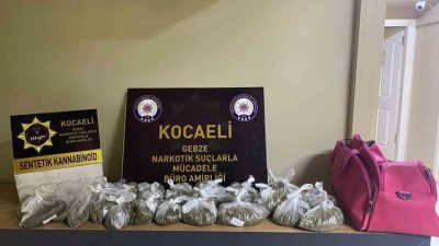 Kocaeli’de düzenlenen operasyonlarda 51 kilogram uyuşturucu madde ile gümrük kaçağı