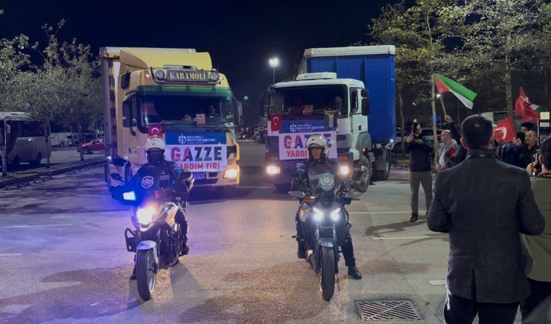 Kocaeli Büyükşehir Belediyesi, kardeş şehir Gazze için hazırladığı ilk insani