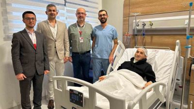 Bilecik’in Bozüyük ilçesinde iş kazası sonucu kulağı kopmak üzere olan