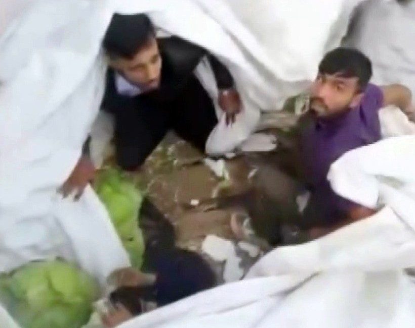 Anadolu Otoyolu Sakarya geçişinde lahanayla kamufle edilen dorsede Afganistan uyruklu