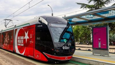 Kocaeli Stadyumu’nda yarın oynanacak Türkiye-Gürcistan maçına gidecek taraftarlar için tramvay