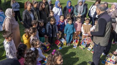 Bolu’da anaokulu öğrencileri, doğa sevgisini pekiştirmek ve çevre bilincini geliştirmek