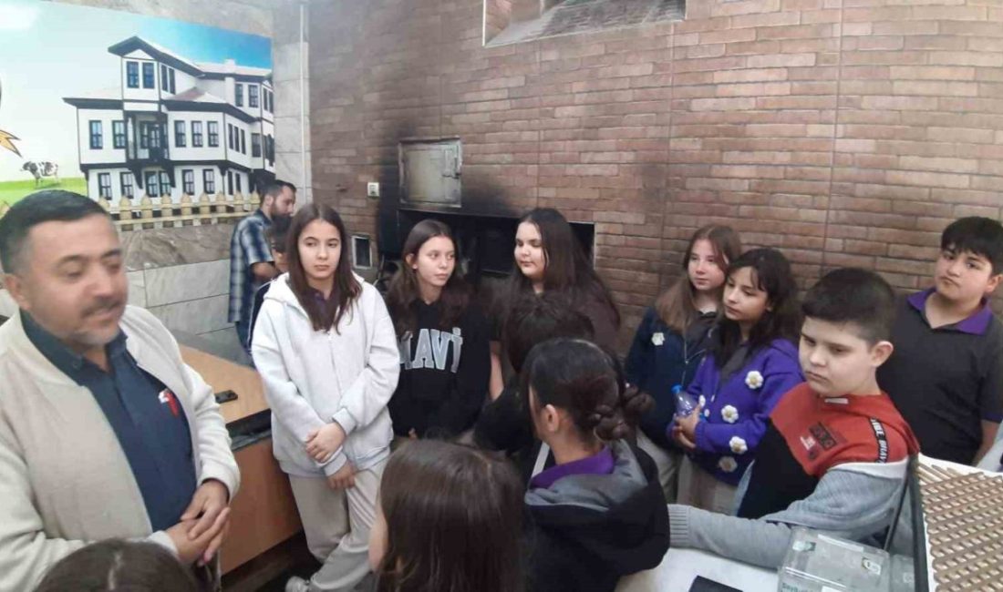 Mudurnu’da öğrenciler taş fırında fırıncılık mesleğini öğrendi Bolu’nun Mudurnu ilçesinde öğrenciler, ilçedeki taş fırında geleneksel ekmek yapımını