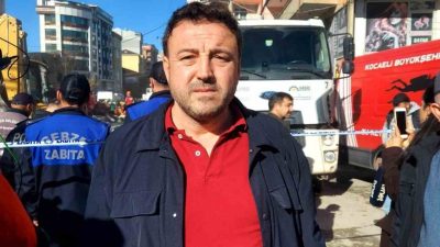 Kocaeli’nin Gebze ilçesinde çöken binanın sahibinin yeğeni, gazetecilere yaptığı açıklamada,