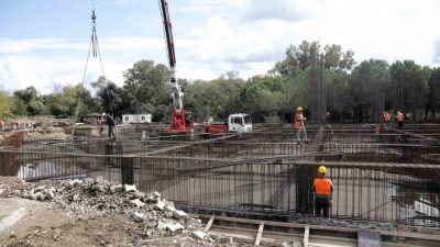 SUBÜ Teknoloji Geliştirme Bölgesi’nde konumlanacak Nehir Teknokent’in inşası başladı. Sakarya
