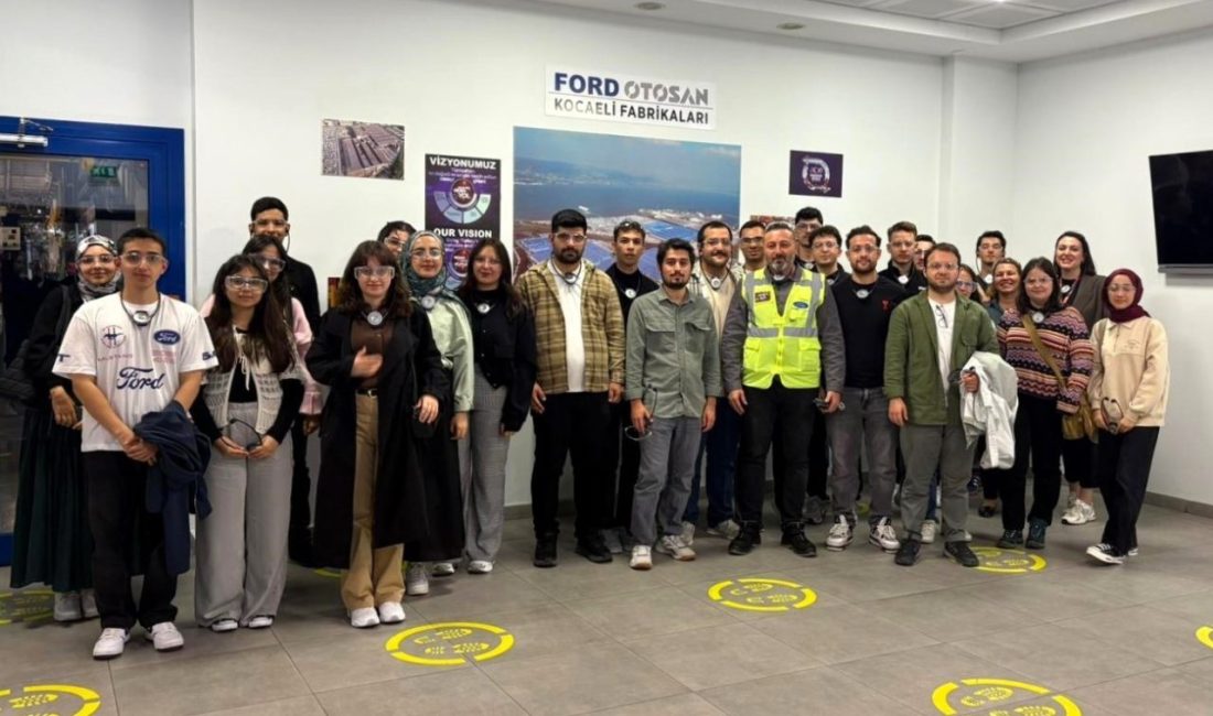 Öğrenciler otomotiv üretimini yerinde gözlemledi SUBÜ Girişimci Mühendisler Topluluğu öğrencileri, düzenlenen teknik gezi ile otomotiv