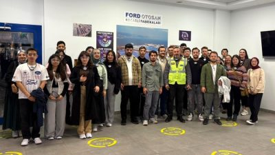 SUBÜ Girişimci Mühendisler Topluluğu öğrencileri, düzenlenen teknik gezi ile otomotiv