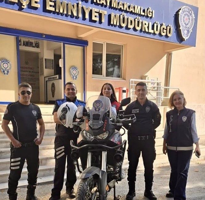 Bozüyük’te hayallerine kulak verilen Elif’in polis olma arzusu, Yunus Timleri