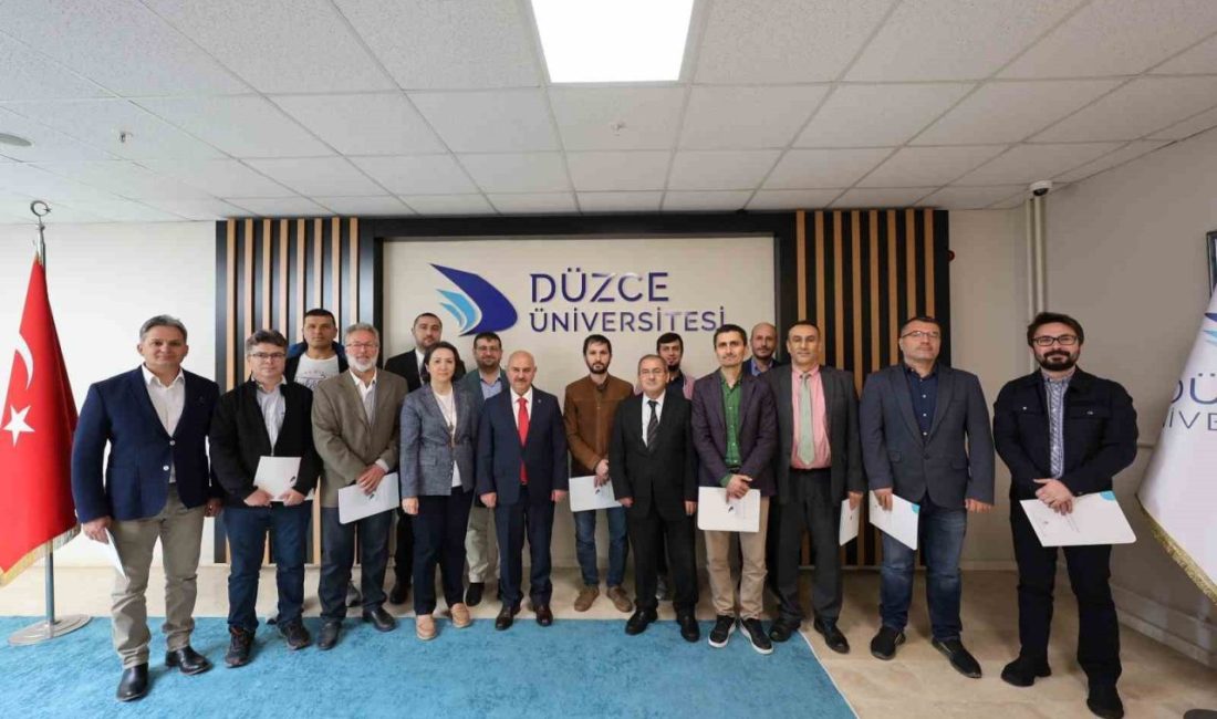 Rektör Sözbir dünyanın en etkili bilim insanları listesine giren akademisyenlerle buluştu Düzce Üniversitesi Rektörü Prof. Dr. Nedim Sözbir, Stanford Üniversitesi tarafından