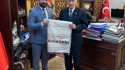 Romanlar Konfederasyonu Gençlik Kolları Başkanı Volkan Ersoy, MHP Genel Başkanı