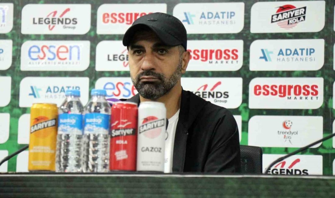 Sakaryaspor – Ankara Keçiörengücü maçının ardından Trendyol 1. Lig’in 11. haftasında oynanan Sakaryaspor-Ankara Keçiörengücü maçının ardından