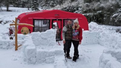 Bolu’da yaşayan ve sosyal medyada kamp videolarıyla tanınan Atik Ailesi’nden