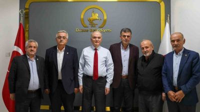 Düzce Belediye Başkanı Dr. Faruk Özlü, Düzce Ziraat Odası Başkanı