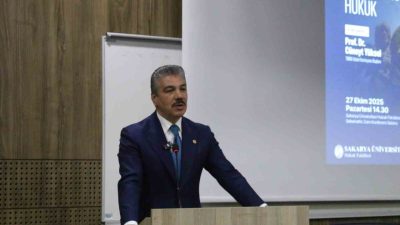 TBMM Adalet Komisyonu Başkanı Prof. Dr. Cüneyt Yüksel, Sakarya Üniversitesinde