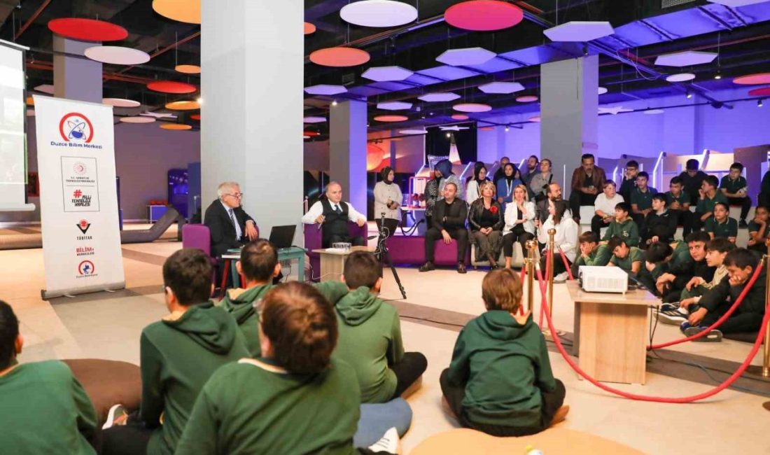 Düzce Bilim Merkezi, Türkiye’deki bilim merkezleri ile ortak düzenlenen konferansa