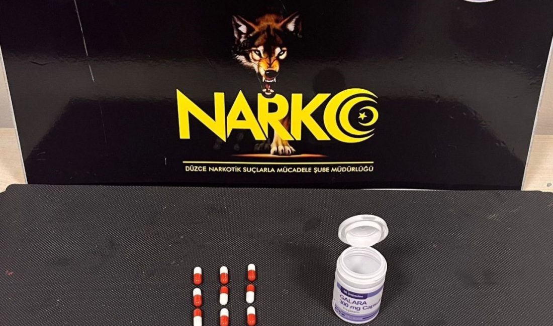 DÜZCE(İHA) – Düzce’de polis ekipleri tarafından yapılan çalışmada daha önceden