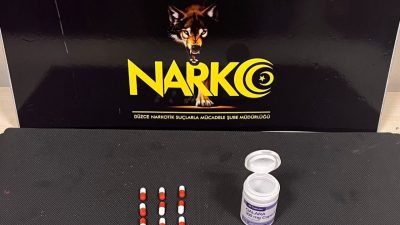 DÜZCE(İHA) – Düzce’de polis ekipleri tarafından yapılan çalışmada daha önceden