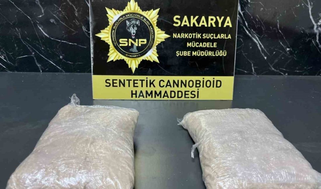 Sakarya’da uyuşturucu madde sevkiyatı yapacağı tespit edilen şüpheli, Kuzey Marmara