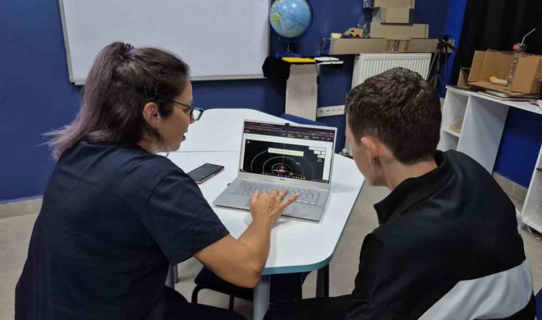 Düzce Bilim ve Sanat Merkezi (BİLSEM) öğrencisi Ömer Selim Esen