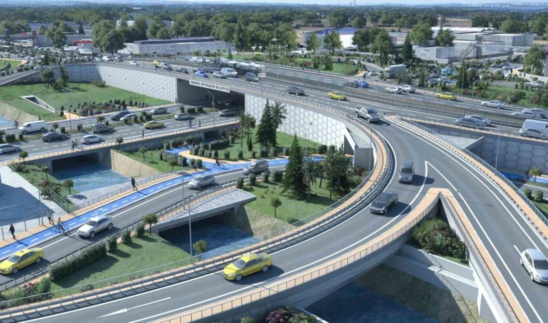 Sakarya’nın ulaşım altyapısına büyük katkı sağlayacak Yazlık Katlı Kavşak Projesi