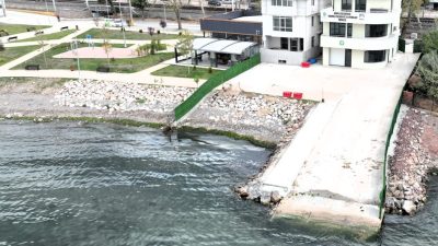 Kocaeli Büyükşehir Belediyesi tarafından Yarımca sahilinde inşa edilen Yelken ve