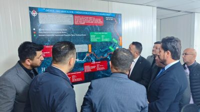 Düzce Merkez ile Yığılca ilçesi arasındaki ulaşım kolaylaştıracak Akçaören viyadüğü