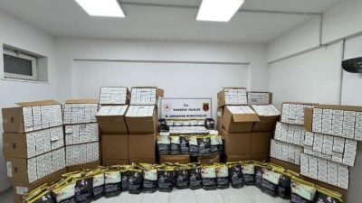 Sakarya’nın Hendek ilçesinde jandarma ekiplerince gerçekleştirilen kaçakçılık operasyonunda piyasa değeri