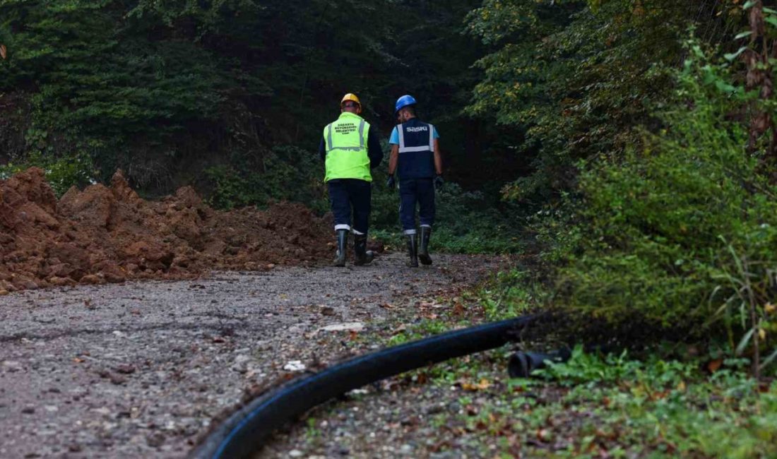2 bin 800 metrelik hat ile Hendek Yarıca’nın içme su geleceği teminat altında SASKİ, Yarıca Mahallesi’nde başlattığı 2 bin 800 metrelik içme suyu