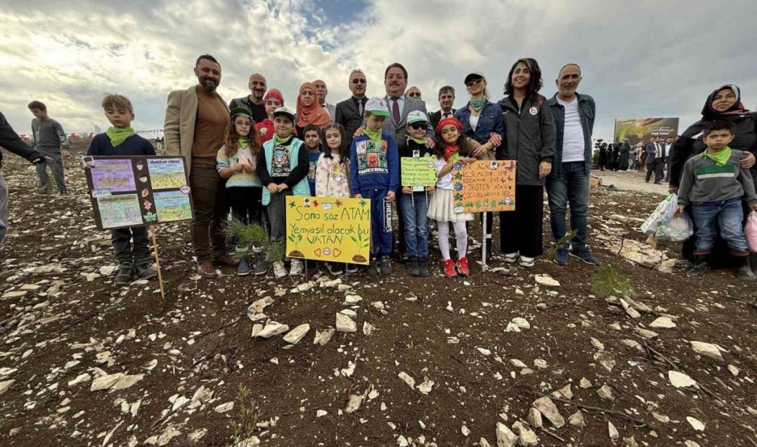 11 Kasım Milli Ağaçlandırma Günü çerçevesinde Sakarya’da, yoğun katılımla gerçekleştirilen