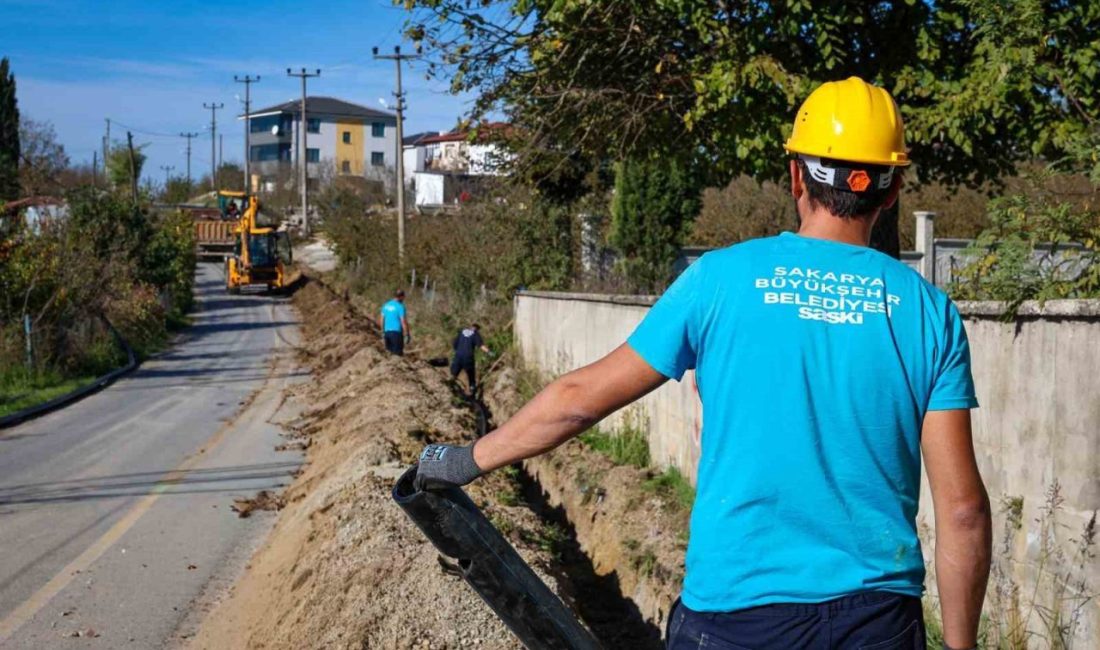5 kilometrelik hat ile kayıp ve kaçağa geçit yok SASKİ, Yeni Mahalle’de ekonomik ömrünü tamamlayan 35 yıllık içme suyu