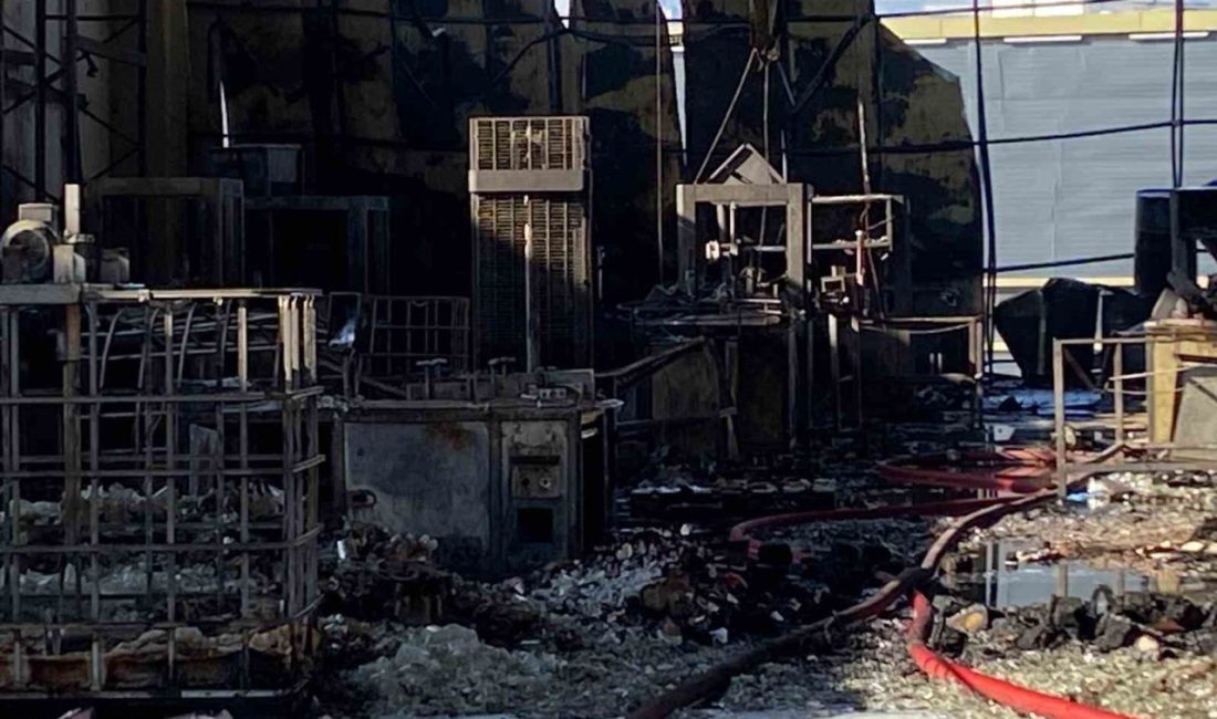 Kocaeli’nin Dilovası ilçesinde parfüm dolum tesisinde çıkan yangını gören ve