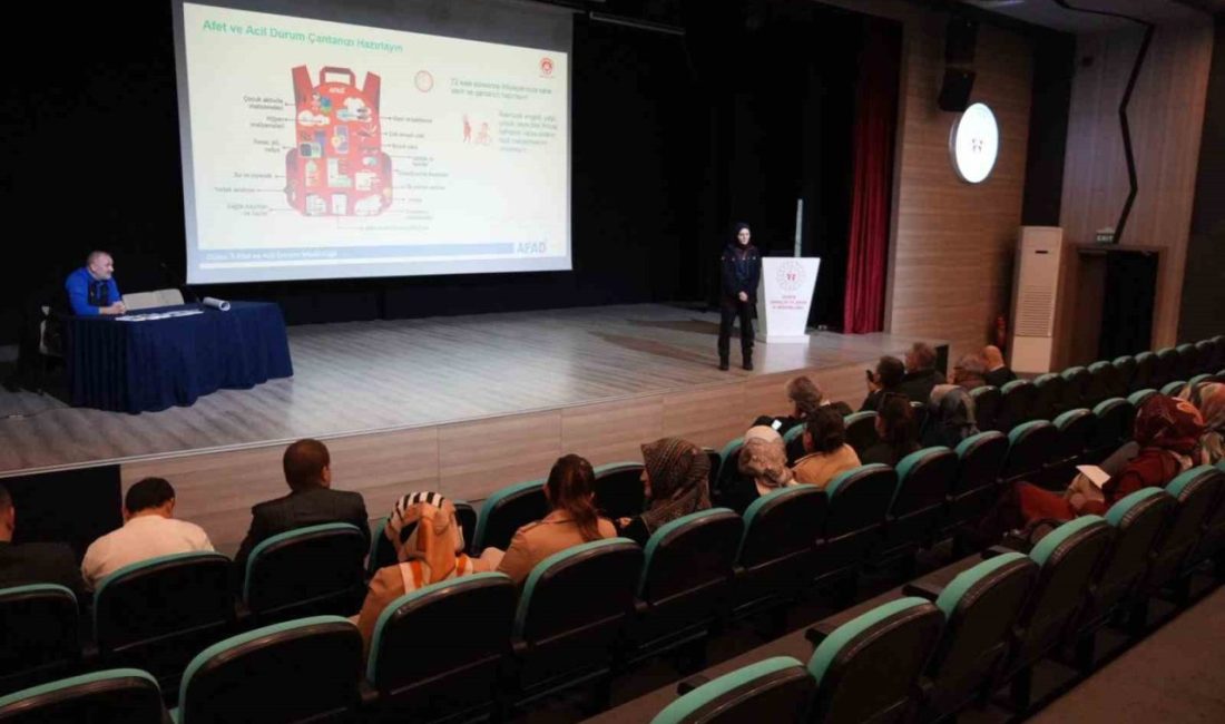 Düzce Gençlik ve Spor İl Müdürlüğü Konferans Salonu’nda, yurtlarda görev