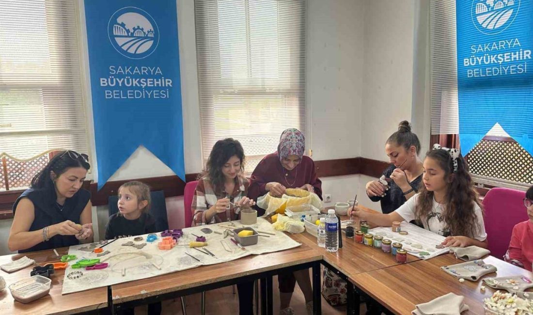 Sakarya Büyükşehir Belediyesi, ara tatilin ilk günlerinde SAMEK merkezlerinde düzenlediği