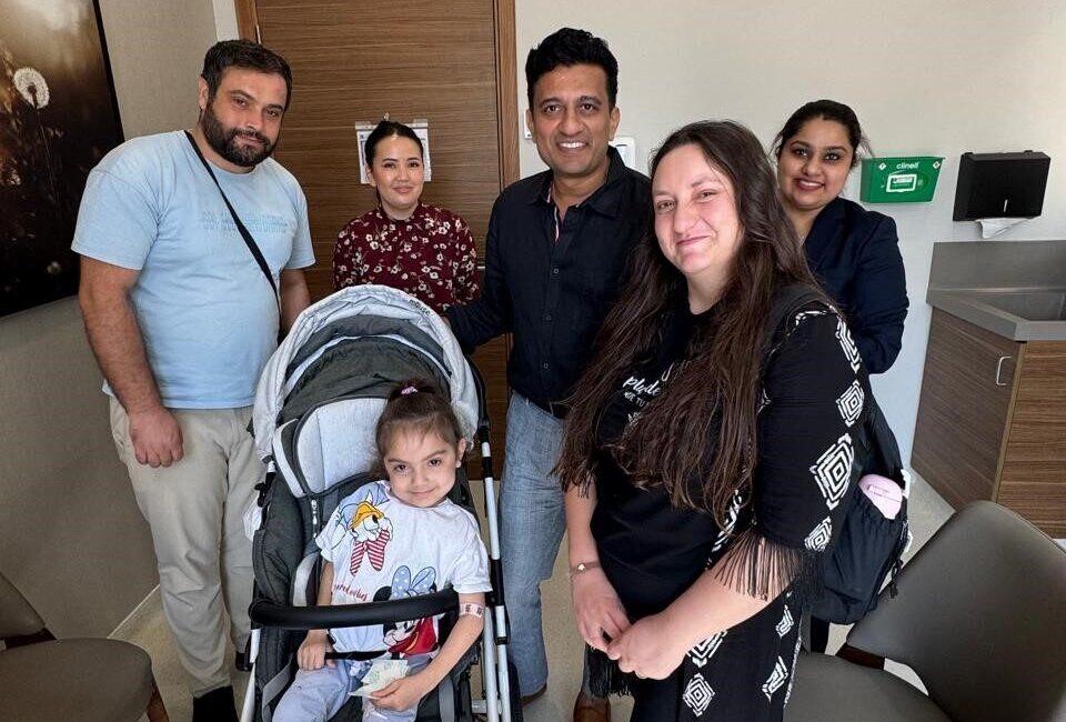 Bilecik’te SMA Tip 2 hastası Aydem Emine Dürük, Dubai’de üç