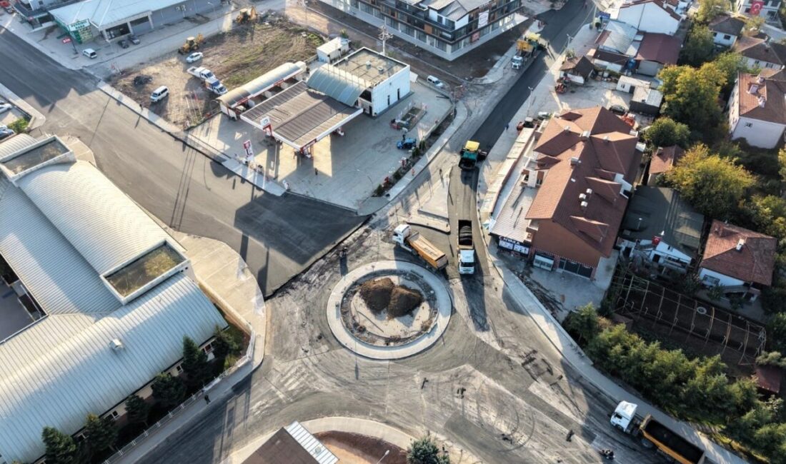 Başiskele’de 10 mahalleyi kapsayan 7 ayrı noktada başlatılan kavşak düzenleme