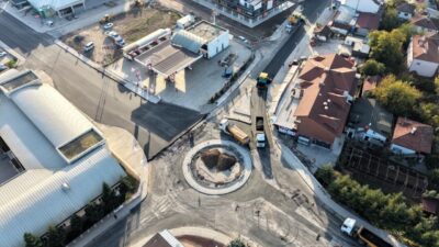 Başiskele’de 10 mahalleyi kapsayan 7 ayrı noktada başlatılan kavşak düzenleme