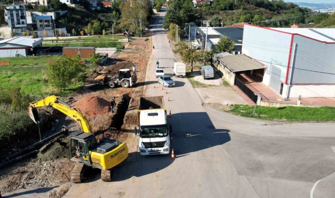 Başiskele’de Hoca Ahmet Yesevi Caddesi genişliyor Kocaeli Büyükşehir Belediyesi, Başiskele’nin önemli ulaşım akslarından biri olan Hoca