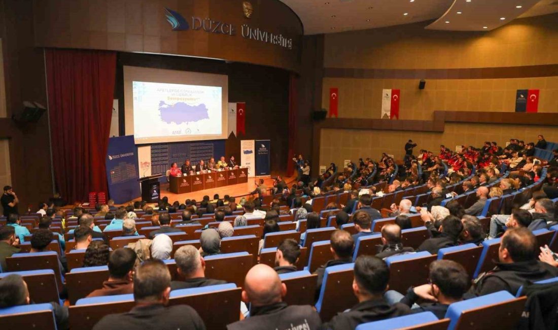 Başkan Özlü “Düzce’de kentsel dönüşümde 8 bölge belirledik” Düzce Belediye Başkanı Dr. Faruk Özlü, Düzce’den Türkiye’ye Afetlerde Gönüllülük