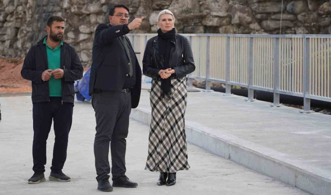 Bilecik Belediye Başkanı Melek Mızrak Subaşı ,Karayolları Genel Müdürlüğü tarafından