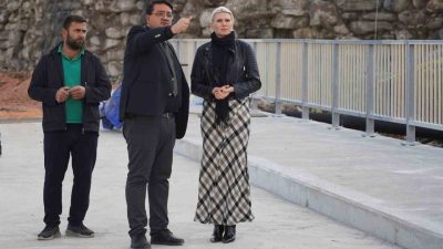 Bilecik Belediye Başkanı Melek Mızrak Subaşı ,Karayolları Genel Müdürlüğü tarafından