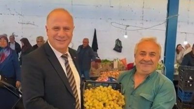 Bilecik Osmaneli Belediye Başkanı Bekir Torun, kapalı pazar esnafı ve